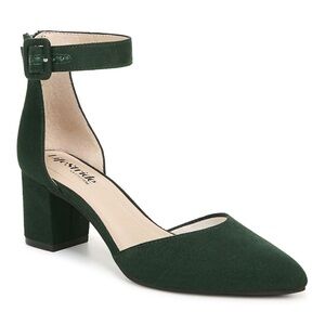 Green Life stride Ankle Strap Block Heel Shoes